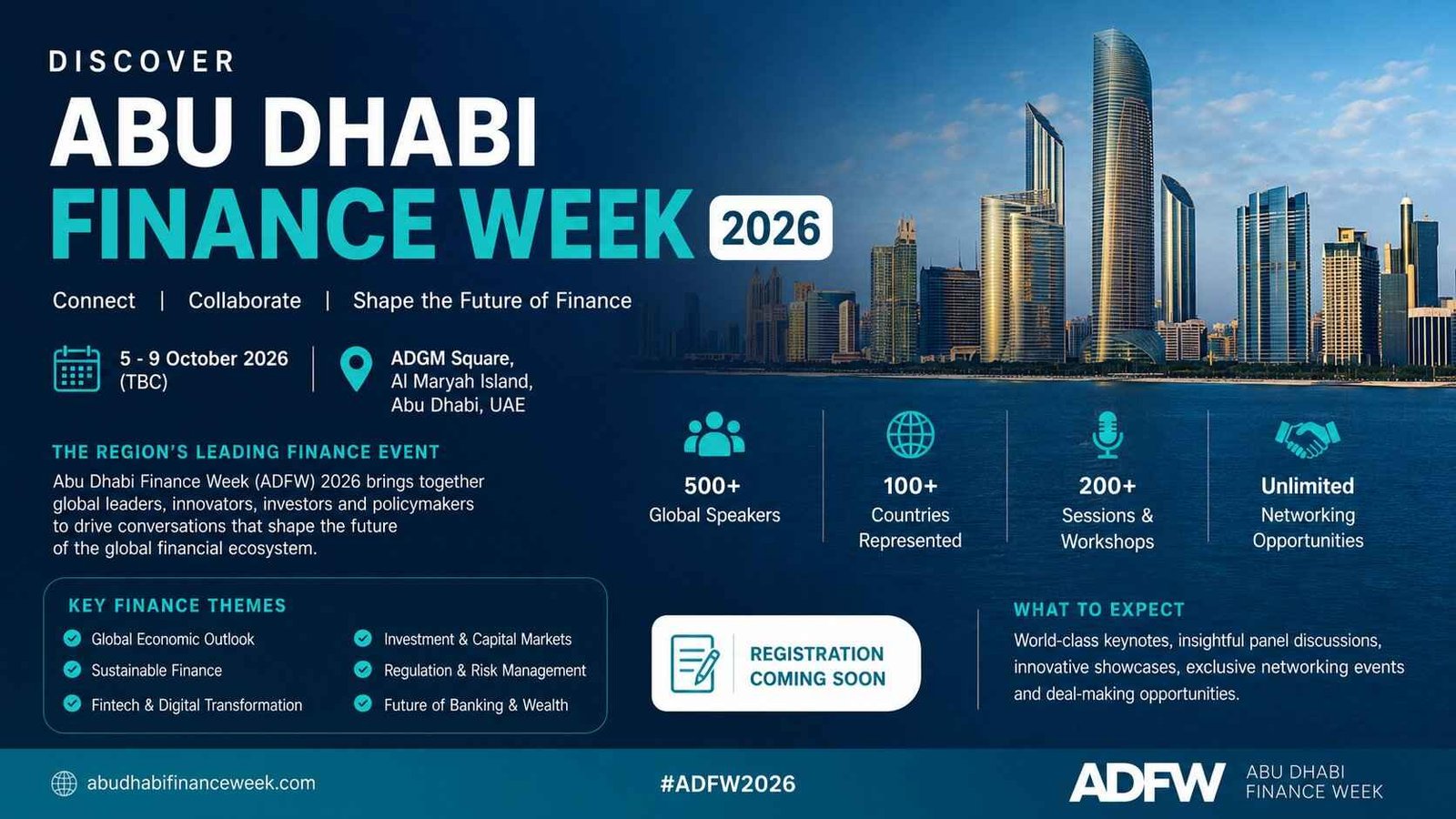 Abu Dhabi Finance Week 2026