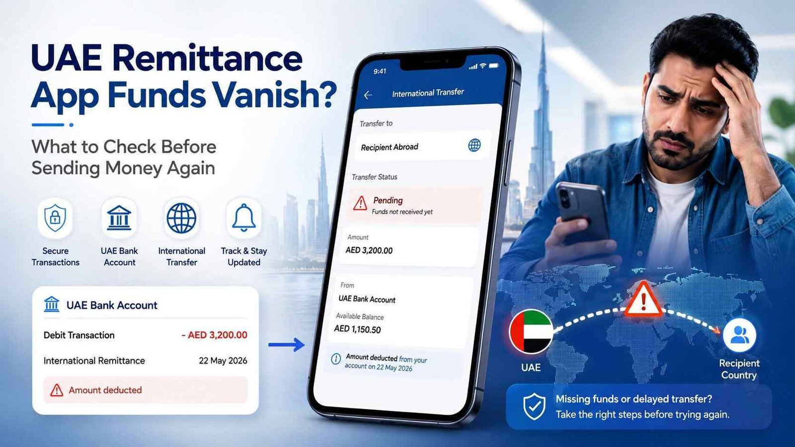 UAE Remittance App Funds Vanish