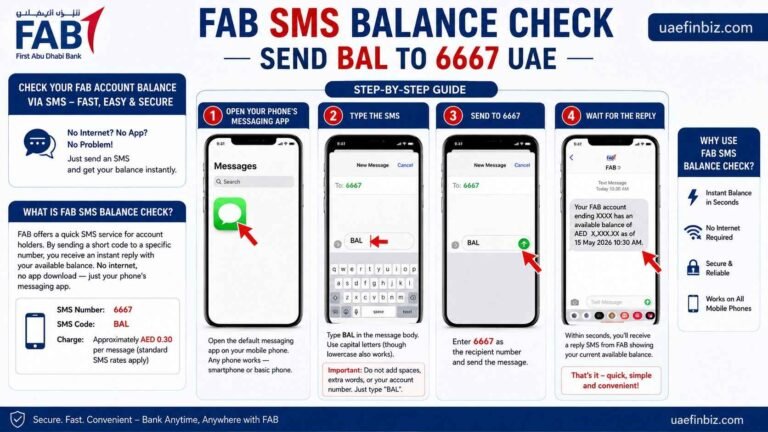FAB SMS Balance Check