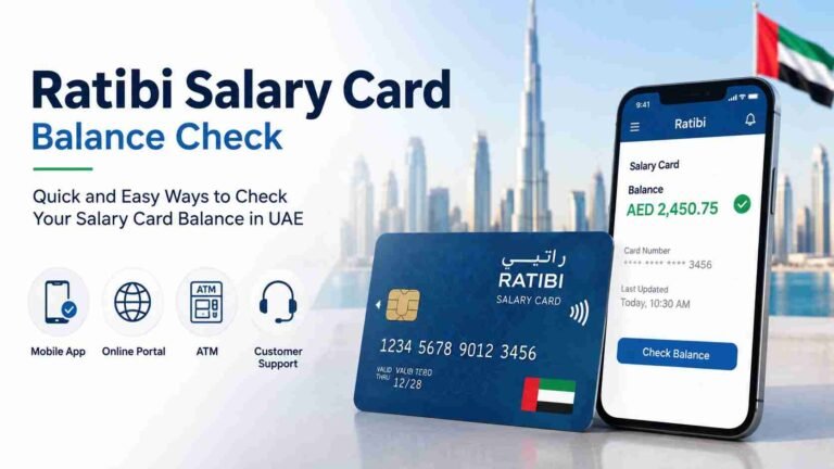 Ratibi Salary Card Balance Check