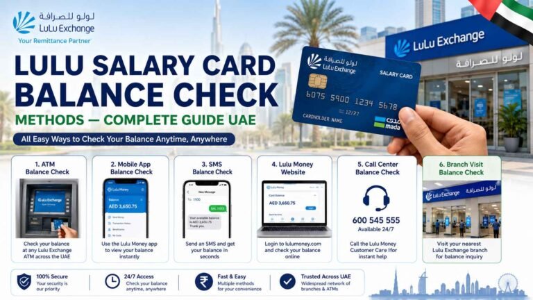 Lulu Salary Card Balance Check
