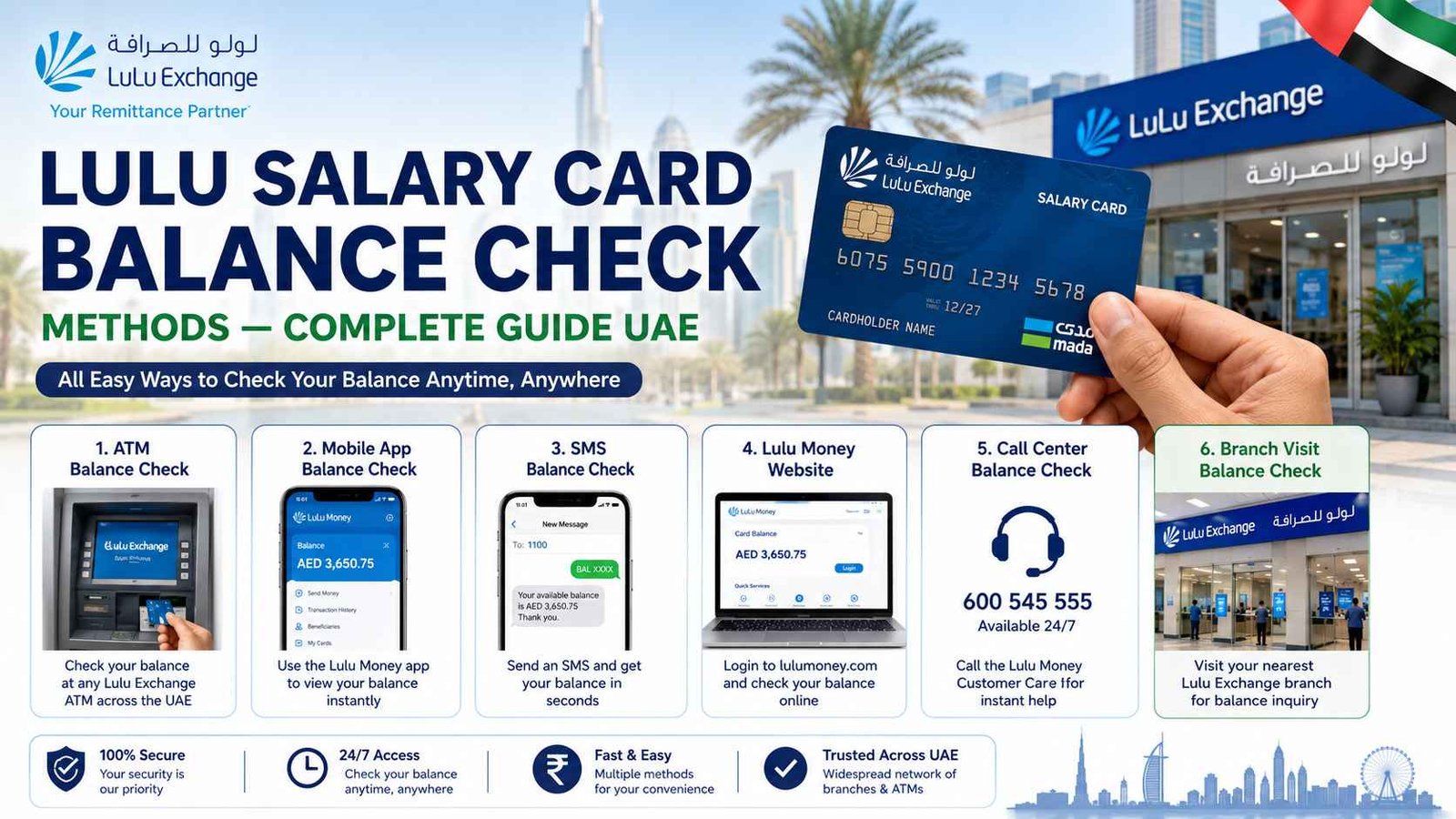 Lulu Salary Card Balance Check