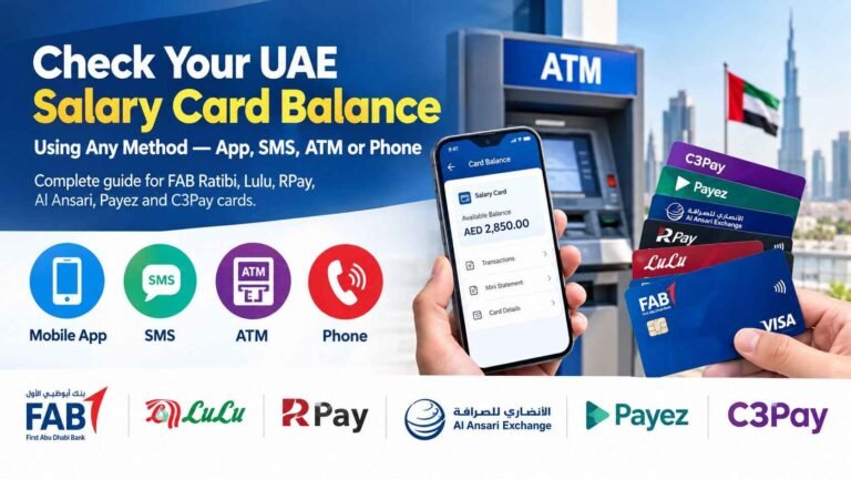 Salary Card Balance Check