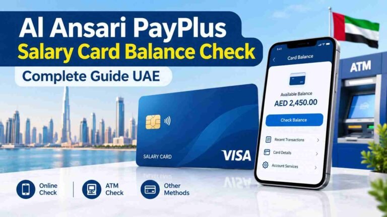 Al Ansari PayPlus Salary Card Balance Check