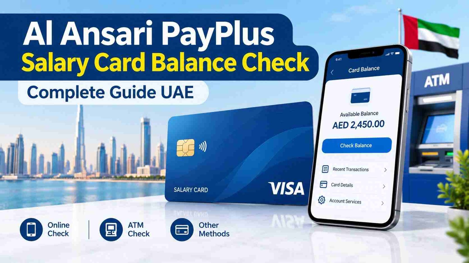 Al Ansari PayPlus Salary Card Balance Check