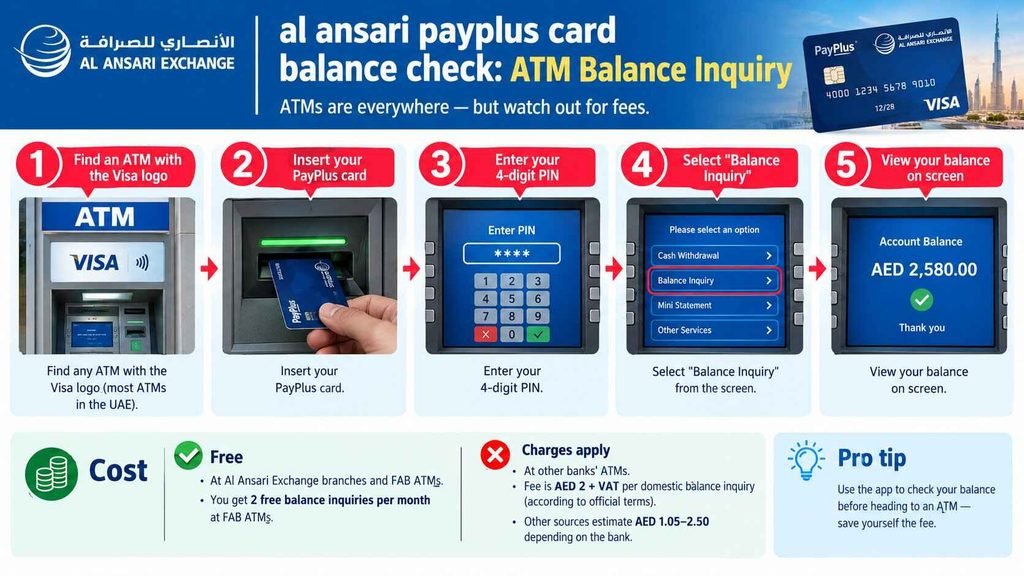 Al Ansari PayPlus Salary Card Balance Check